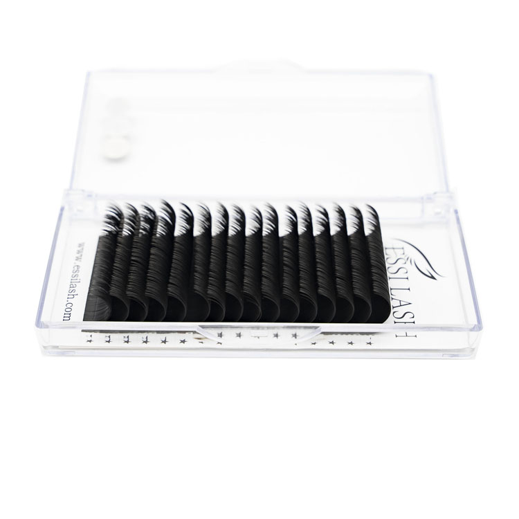 ESSI Custom Box Mix Tray 8-15 mm Eyelash Extensions Easy Fan Volume Fans Eyelash 